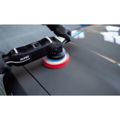 Garage Freaks Twarda Pianka Polerska Heavy Cut Foam Pad - czerwona, 150mm