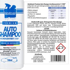 detailmate Autoshampoo - Konzentrat