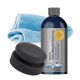 Kunststoffpflege Set außen: Koch Chemie NanoMagic Plast Care 500ml + Handpolierschwamm soft + Mikrofasertuch