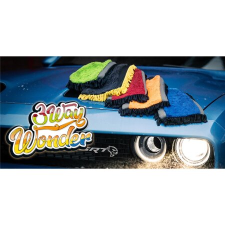 Gant de Lavage en Microfibre Nuke Guys - 3 Way Wonder