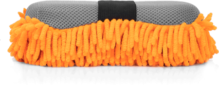 Nuke Guys - Éponge de lavage 2 en 1 - Chenille - Filet à insectes orange
