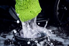 Nuke Guys - Chenille Waschhandschuh