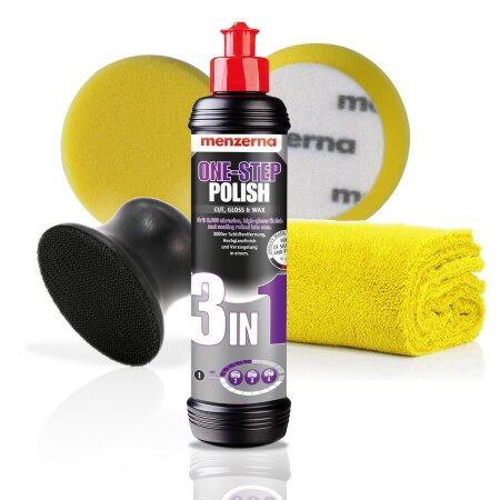 Menzerna Handpolitur Set Medium Cut Set