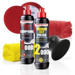 Menzerna Handpolitur Set Heavy Cut & Anti Hologramm Set