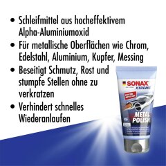 SONAX XTREME - Metal Polish 150 ml