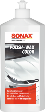 SONAX Polish+Wax Color white 500ml