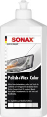 SONAX Polish+Wax Color weiß 500ml