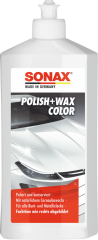 SONAX Polish+Wax Color weiß 500ml