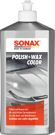 SONAX Polish+Wax Color silber/grau 500ml