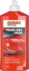 SONAX Polish+Wax Color red 500ml