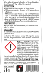 Concentré de Shampooing pour Voiture SONAX 2L