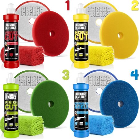 Garage Freaks - Kit de Polissage
