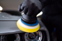 Polierset - Rupes Profi Poliermaschine LHR15 Mark 3 LHR15III/STD + Garage Freaks Polierzubehör