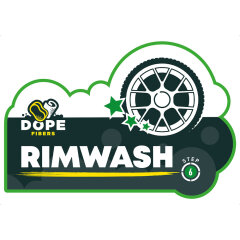Dope Fibers - Bucket Sticker Rimwash