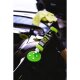 Garage Freaks - Finish Cut - weicher Handpolierschwamm, Ø 90/50 mm schwarz/grün