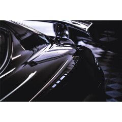 Garage Freaks - Gąbka do nakładania wosku, Ø 90/50 mm czarno/niebieski