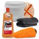 Set de lavage principal detailmate: Shampooing auto concentré SONAX 2L + Seau de lavage 3,5GAL + Insert de seau + Gant de lavage + Serviette de séchage