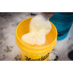 Auto Waschset - Meguiars Wash & Wax Autoshampoo 473 ml + Eimer  5GAL + Mikrofaser