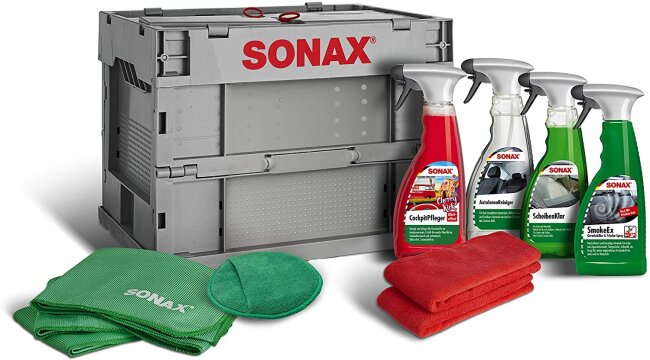 SONAX Trucker-Box 7-teilige Innenraumpflegebox, 83,24 €