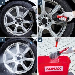 SONAX Rim brush ergonomic