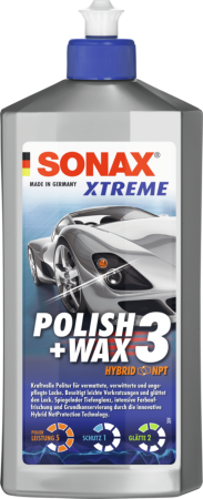 SONAX XTREME Polish+Wax 3 Hybrid NPT 500 ml