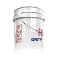 Seau de lavage Grit Guard 5 Gal blanc Logo