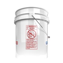 Seau de lavage Grit Guard 5 Gal blanc Logo