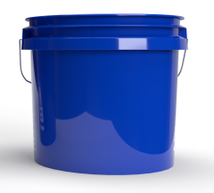 Magic Bucket Wascheimer 3,5 US Gallonen in Blau (blue) ca. 13 Liter Fassungsvermögen