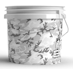 Magic Bucket Wascheimer 3,5 US Gallonen in Camouflage Grau (camouflageGrey) ca. 13 Liter Fassungsvermögen