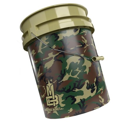 Wiadro do mycia Magic Bucket 5 US galonów (ok. 20 litrów) Camouflage Green