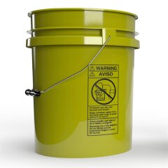 Magic Bucket Washing Bucket 5 US Gallons (approx. 20 litres) Khaki