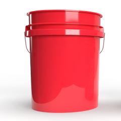 Magic Bucket Washing Bucket 5 US Gallons (approx. 20 litres) Red