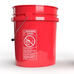 Wiadro do mycia Magic Bucket 5 US Gallonen (ok. 20 litrów) Czerwone