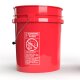 Magic Bucket Washing Bucket 5 US Gallons (approx. 20 litres) Red