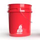 Magic Bucket Washing Bucket 5 US Gallons (approx. 20 litres) Red