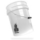 Magic Bucket Washing Bucket 5 US Gallons (approx. 20 litres) White
