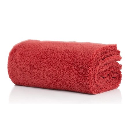 Chiffon Microfibre Super Doux Edgeless 550 GSM 40x40cm rouge