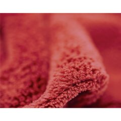 Chiffon Microfibre Super Doux Edgeless 550 GSM 40x40cm rouge