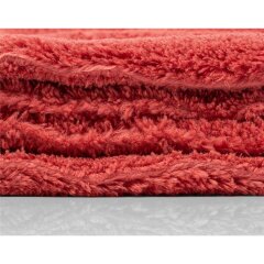 Chiffon Microfibre Super Doux Edgeless 550 GSM 40x40cm rouge