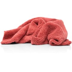 Chiffon Microfibre Super Doux Edgeless 550 GSM 40x40cm rouge