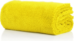 Chiffon Microfibre Super Doux Edgeless 550 GSM 40x40cm jaune
