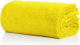 Edgeless superfluff 550 GSM 40x40cm microfiber cloth yellow