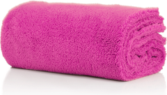 Edgeless superfluff 550 GSM 40x40cm microfiber cloth pink