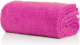 Edgeless superfluff 550 GSM 40x40cm microfiber cloth pink