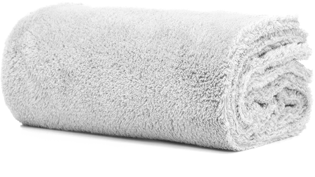 Edgeless superfluff 550 GSM 40x40cm microfiber cloth white