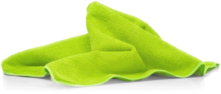 Premium microfiber cloth 320 GSM 40x40cm green