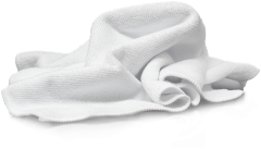 Premium Mikrofasertuch 320 GSM 40x40cm weiß