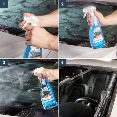 6 x Caramba windscreen de-icer spray 500ml : : Automotive