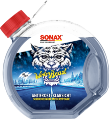 SONAX WinterBeast: 3L canister AntiFrost + ClearSight
