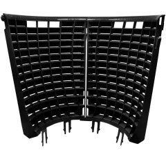 Scrub Wall 360 degrés (4 pièces) en noir avec Dirt Lock Noir par The Detail Guardz - Accessoires de lavage de voiture